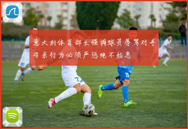 意大利体育部长强调球员辱骂对手母亲行为必须严惩绝不姑息
